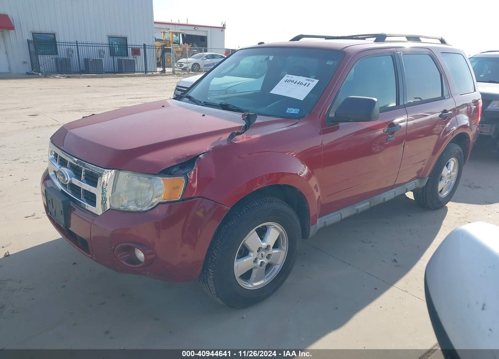 2011 FORD ESCAPE XLT VIN: 1FMCU0D73BKB19317