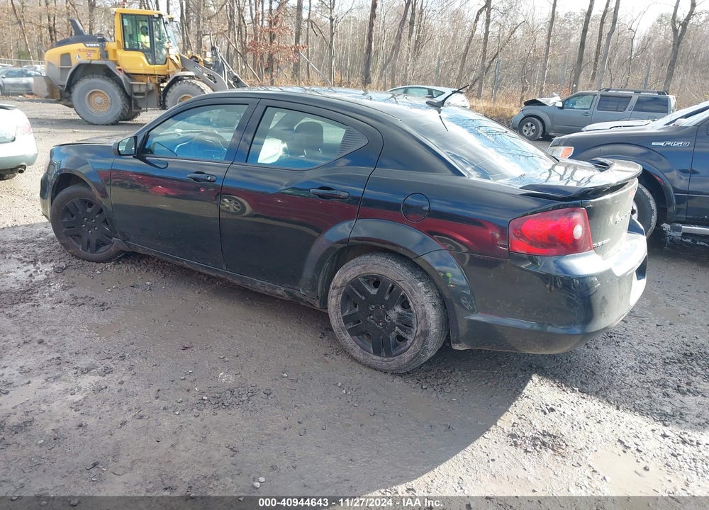 2013 DODGE AVENGER SE VIN: 1C3CDZAB7DN544000