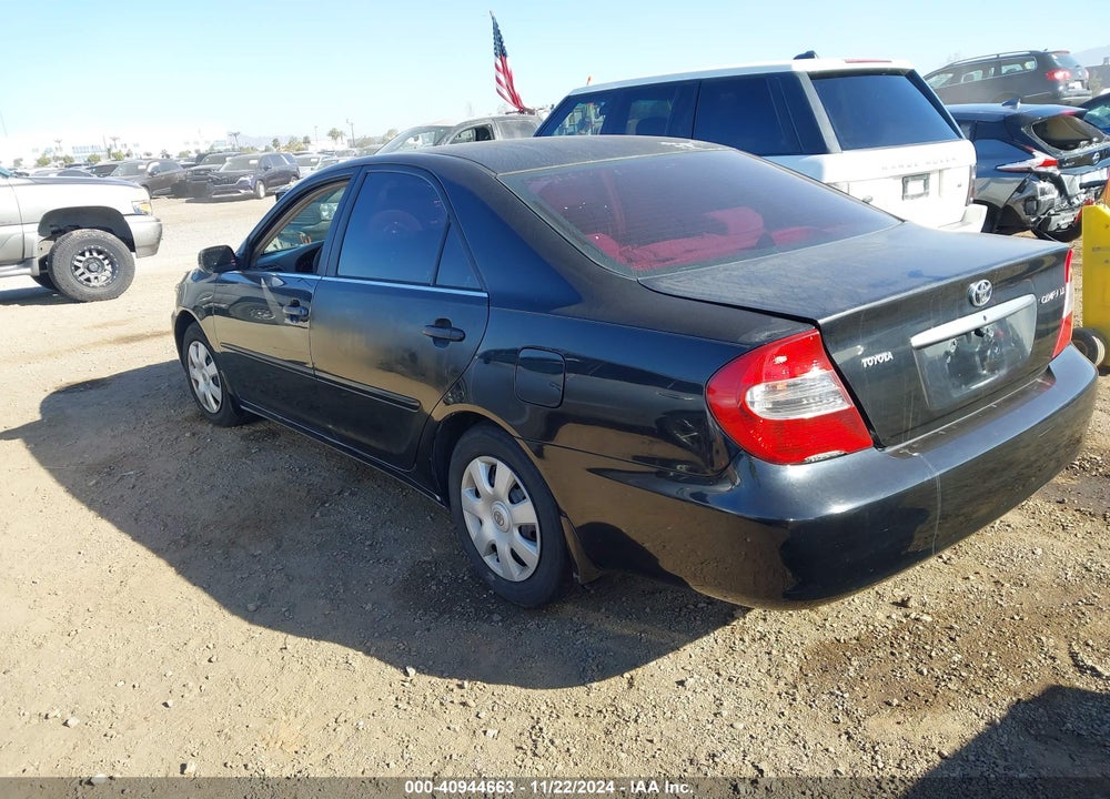 2003 TOYOTA CAMRY LE VIN: 4T1BE32K33U155015