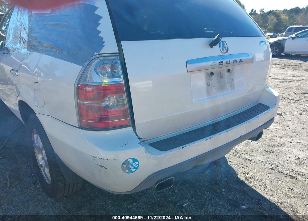 2006 ACURA MDX VIN: 2HNYD18216H506311