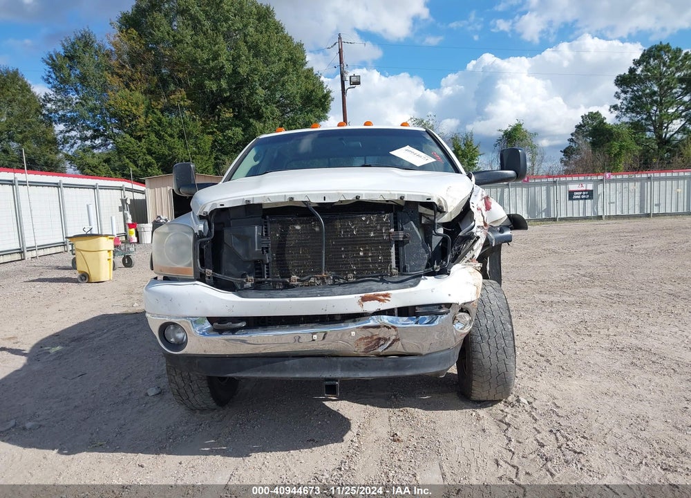 2006 DODGE RAM 2500 SLT/TRX4 OFF ROAD/SPORT/POWER WAGON VIN: 3D7KS28C16G203549