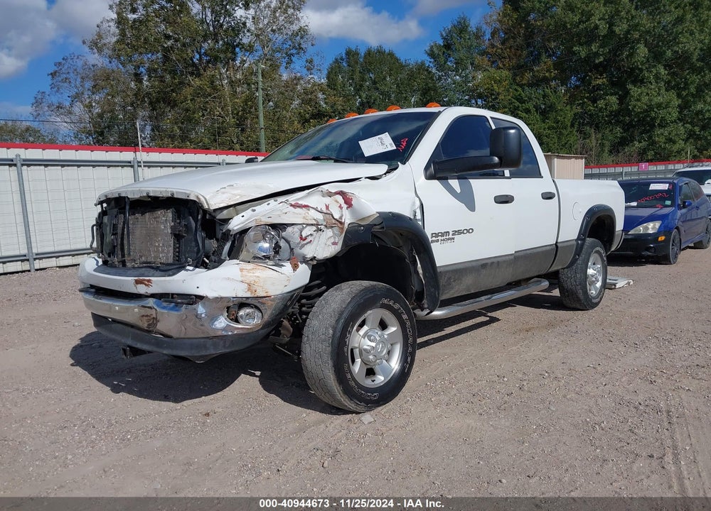 2006 DODGE RAM 2500 SLT/TRX4 OFF ROAD/SPORT/POWER WAGON VIN: 3D7KS28C16G203549
