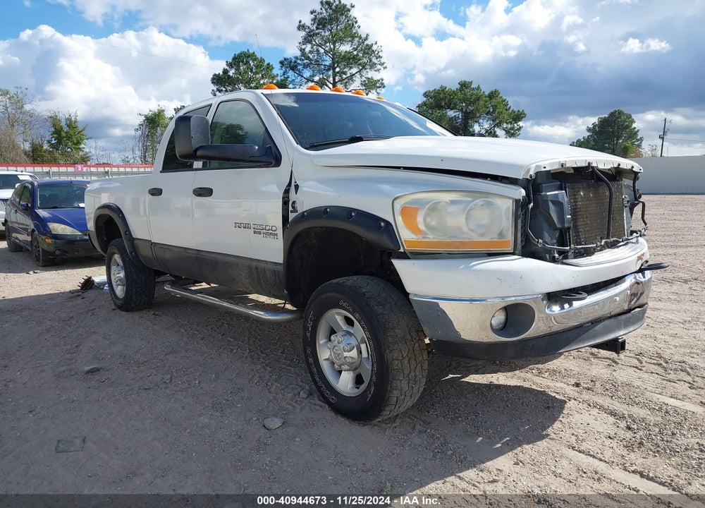 2006 DODGE RAM 2500 SLT/TRX4 OFF ROAD/SPORT/POWER WAGON VIN: 3D7KS28C16G203549