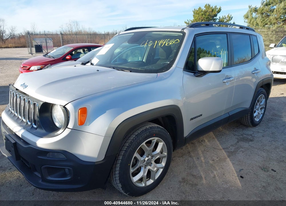 2017 JEEP RENEGADE LATITUDE FWD VIN: ZACCJABB2HPG46337
