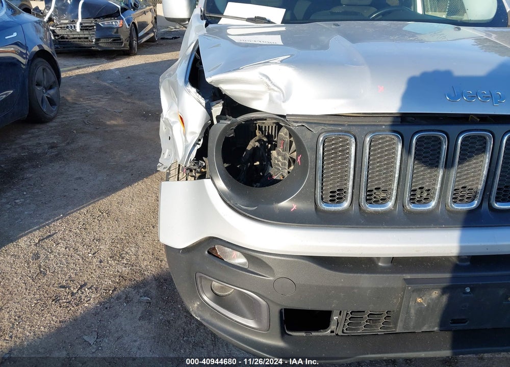 2017 JEEP RENEGADE LATITUDE FWD VIN: ZACCJABB2HPG46337
