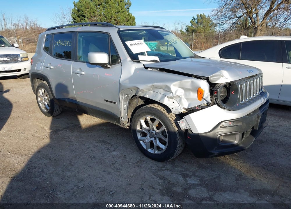 2017 JEEP RENEGADE LATITUDE FWD VIN: ZACCJABB2HPG46337
