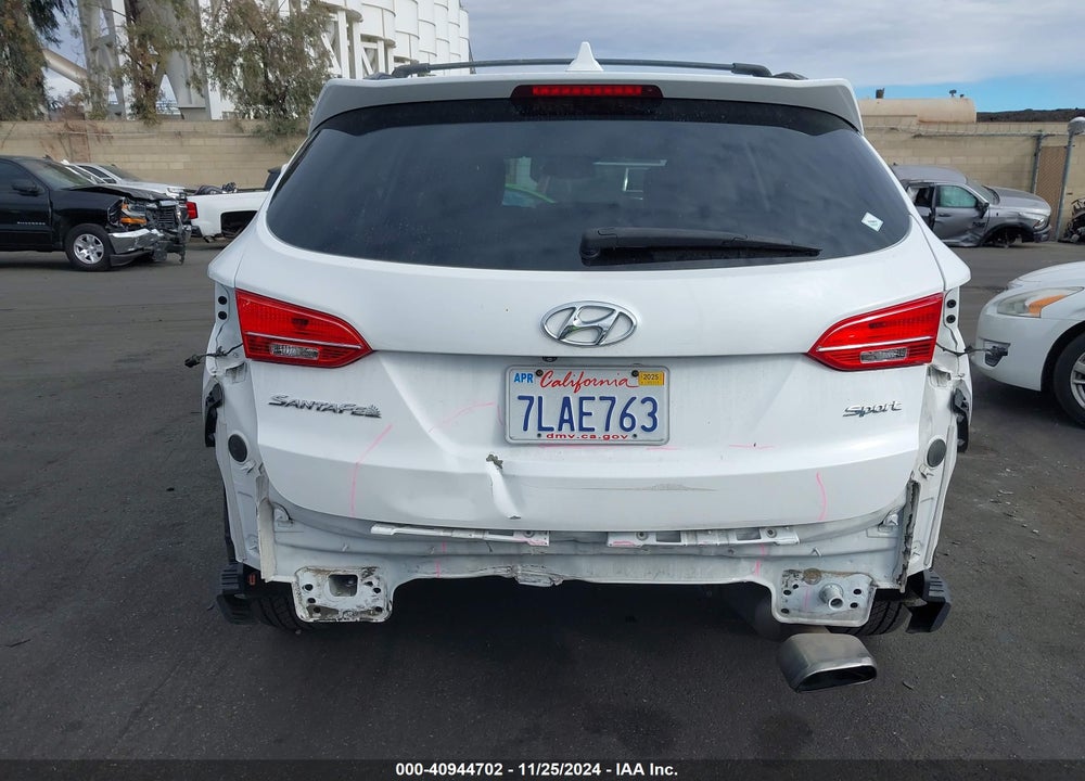 2015 HYUNDAI SANTA FE SPORT 2.4L VIN: 5XYZU3LB7FG288659