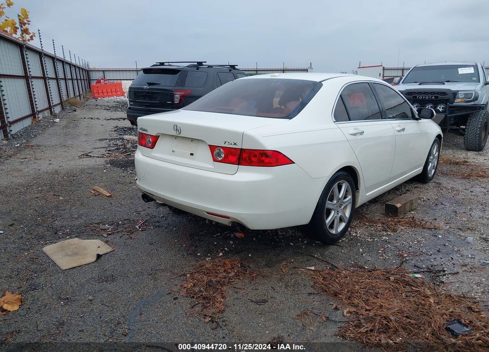 2005 ACURA TSX VIN: JH4CL96825C000401