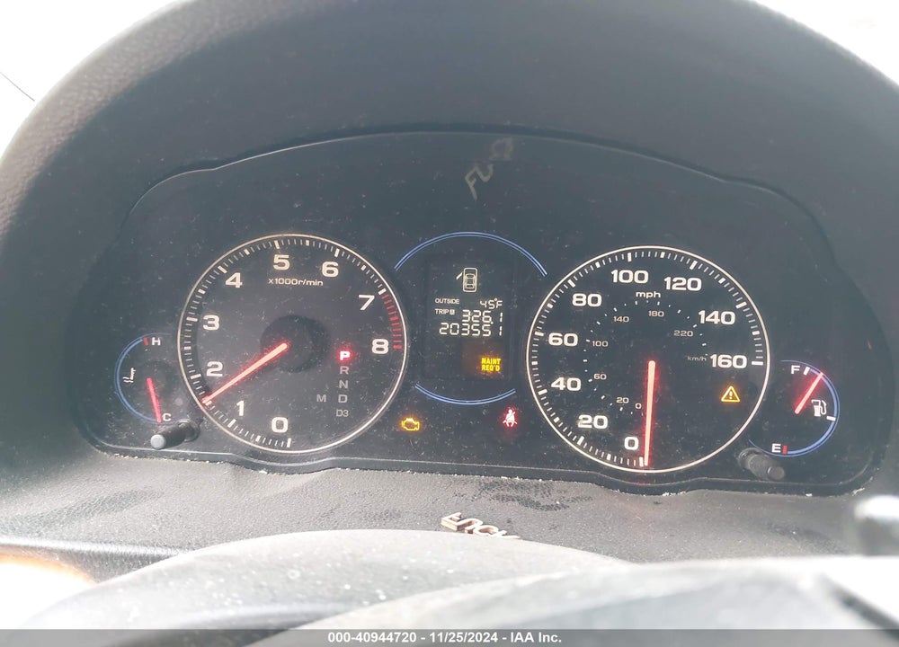 2005 ACURA TSX VIN: JH4CL96825C000401