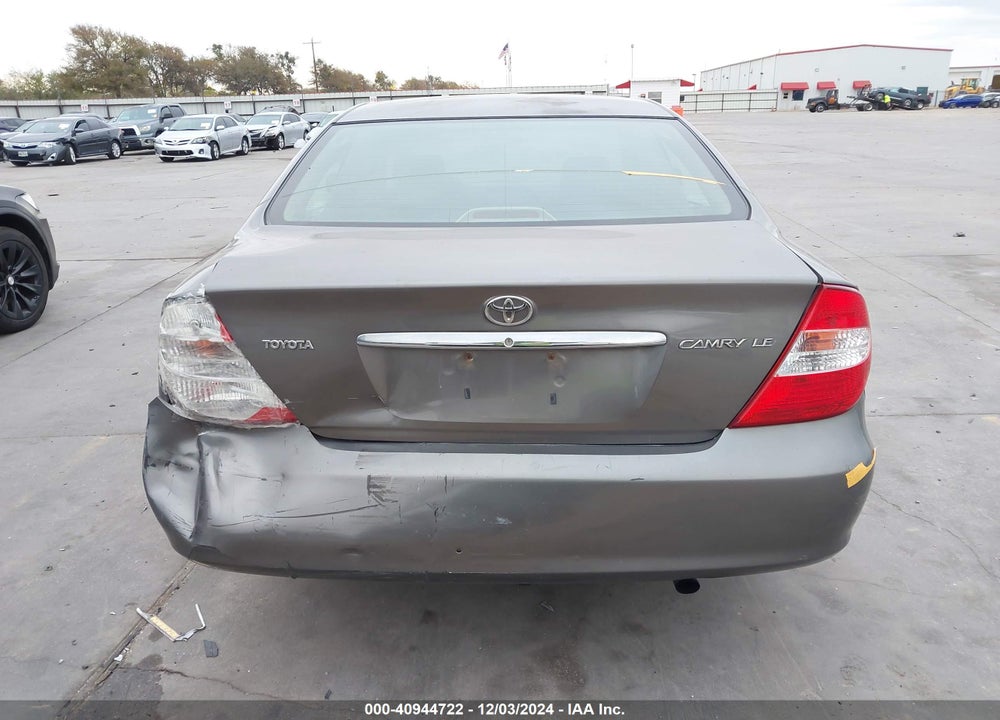 2004 TOYOTA CAMRY LE VIN: 4T1BE32K14U934771