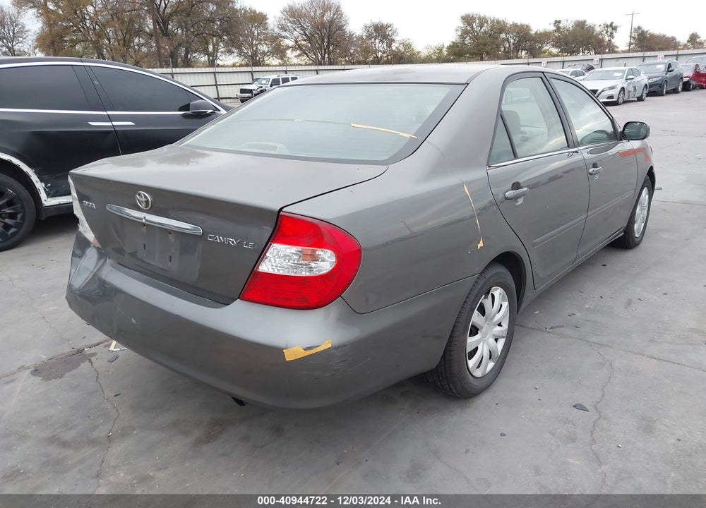 2004 TOYOTA CAMRY LE VIN: 4T1BE32K14U934771
