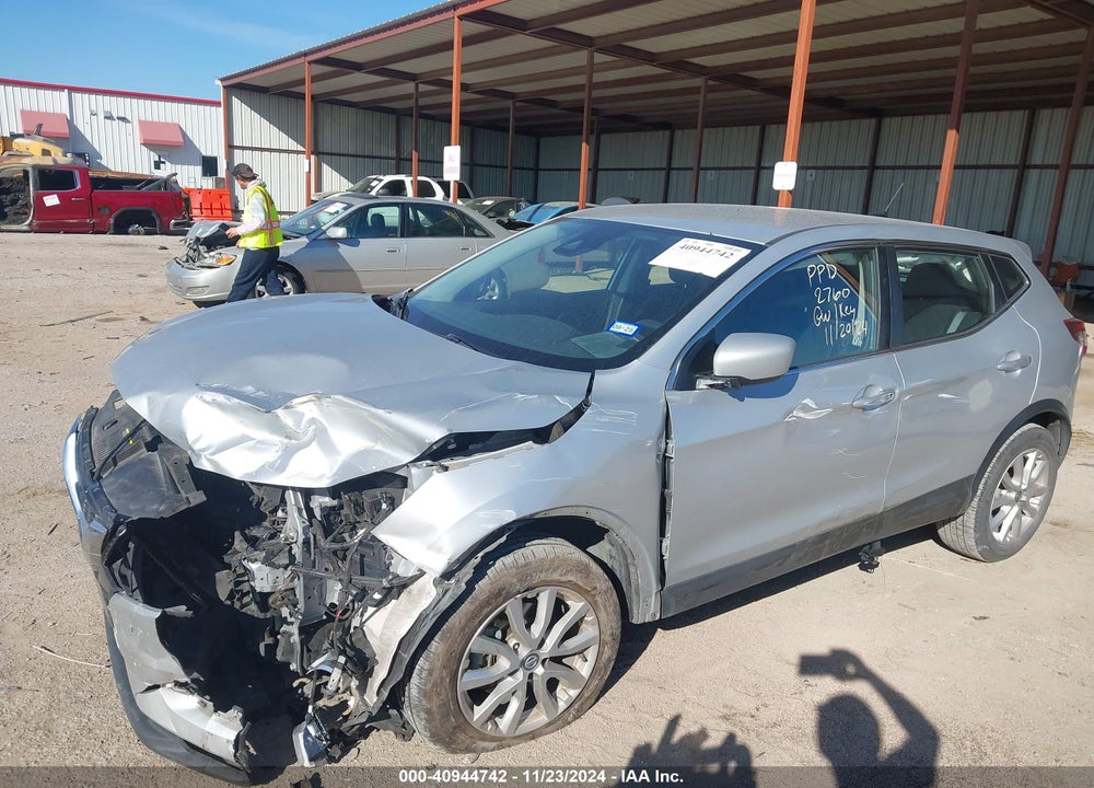 2021 NISSAN ROGUE SPORT S FWD XTRONIC CVT VIN: JN1BJ1AVXMW312760