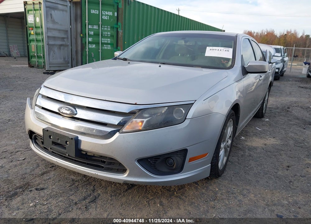 2012 FORD FUSION SE VIN: 3FAHP0HA0CR102324