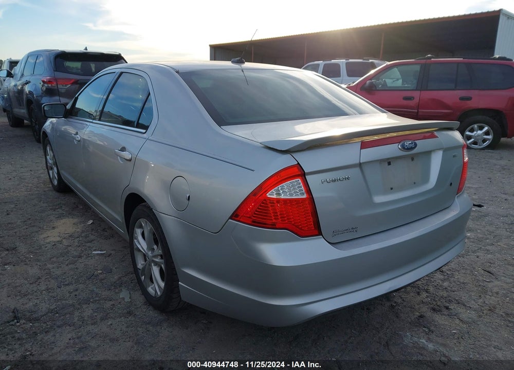 2012 FORD FUSION SE VIN: 3FAHP0HA0CR102324