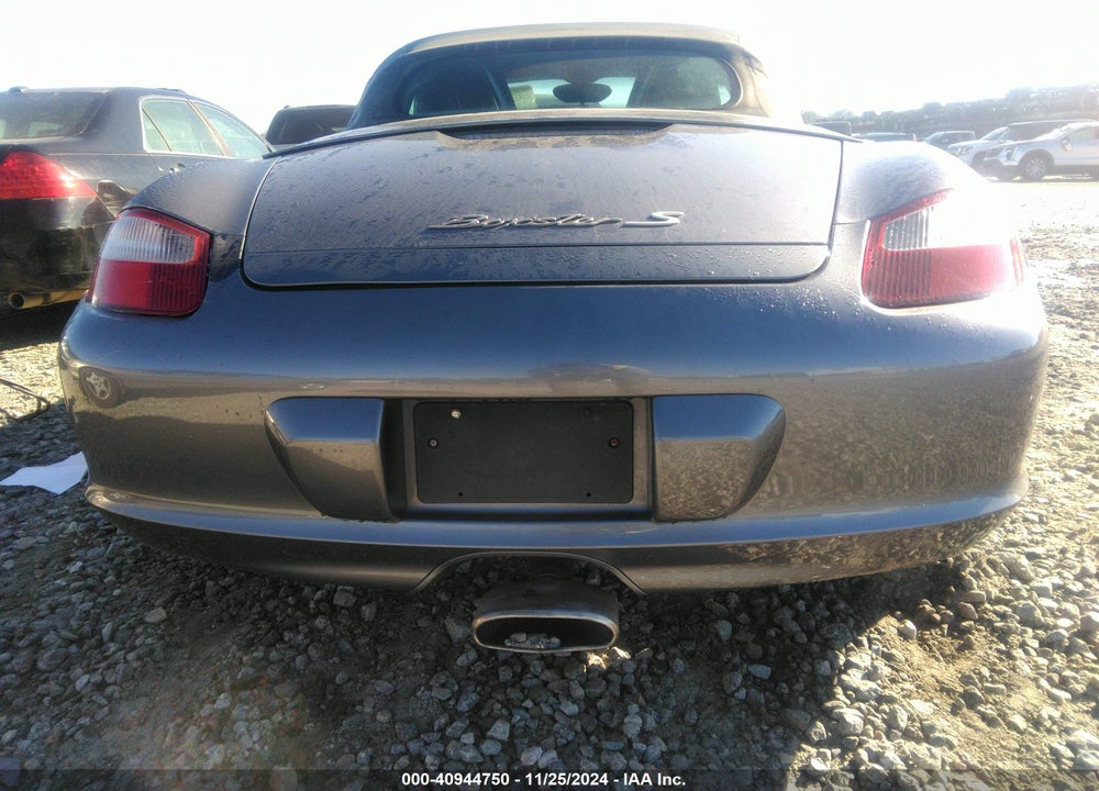 2005 PORSCHE BOXSTER S VIN: WP0CB29815U731578