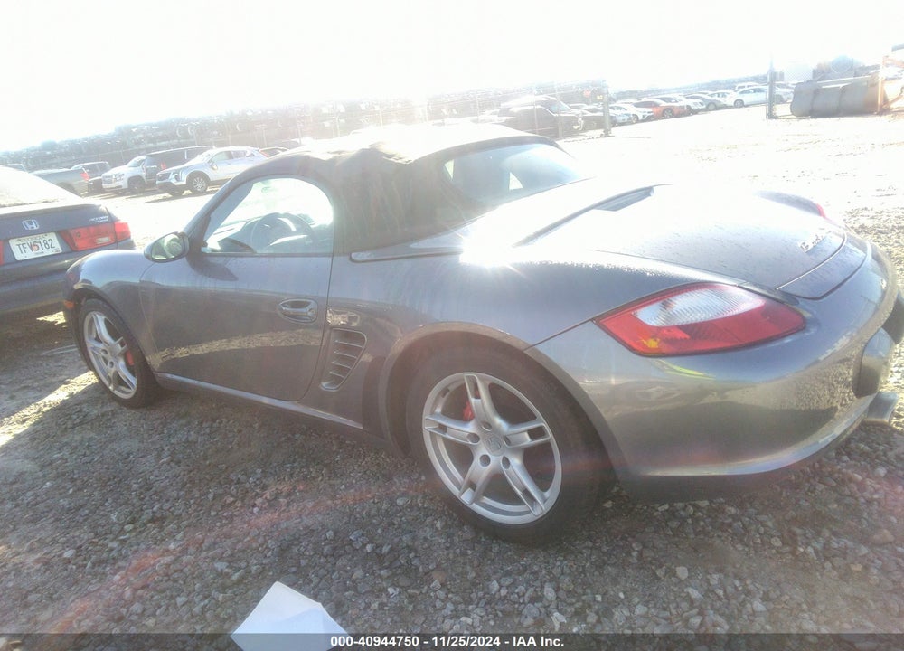2005 PORSCHE BOXSTER S VIN: WP0CB29815U731578