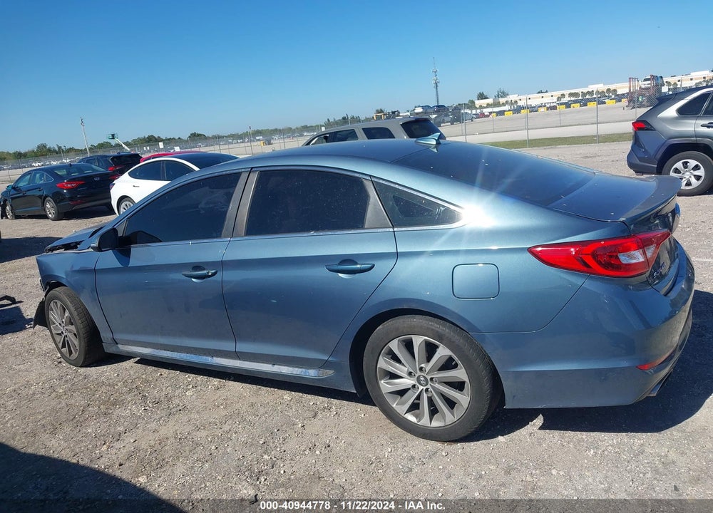 2016 HYUNDAI SONATA SPORT VIN: 5NPE34AF3GH338576