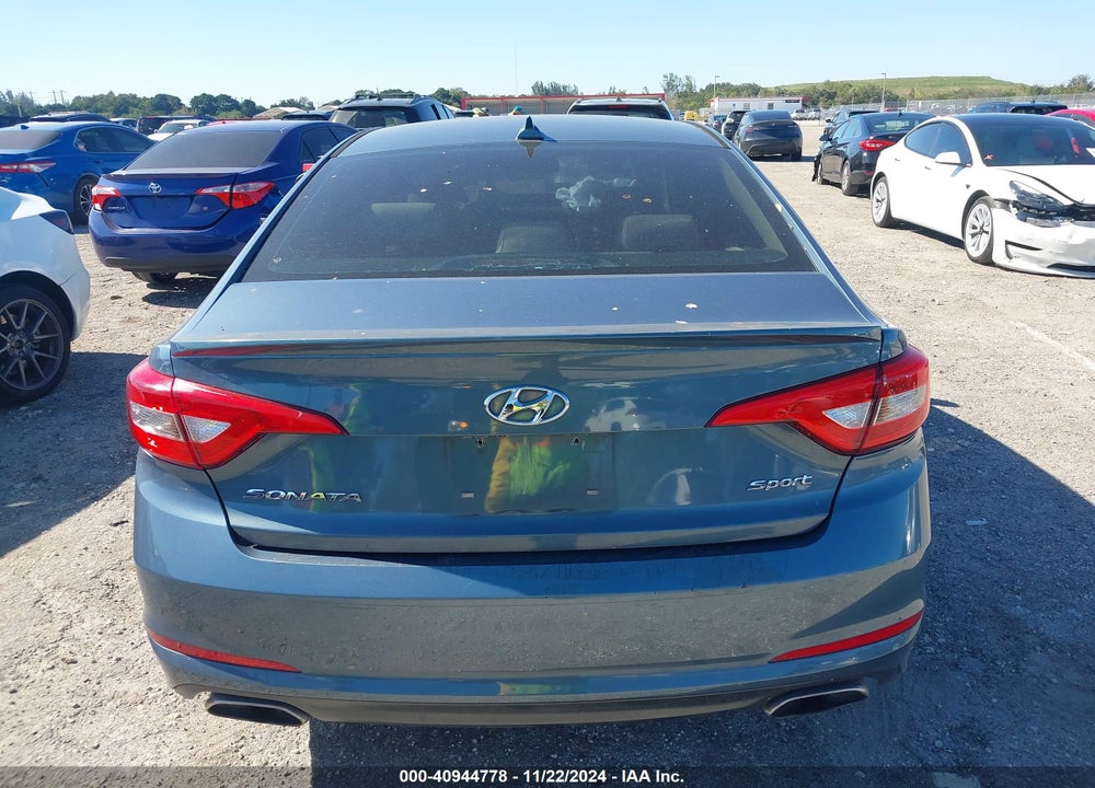 2016 HYUNDAI SONATA SPORT VIN: 5NPE34AF3GH338576
