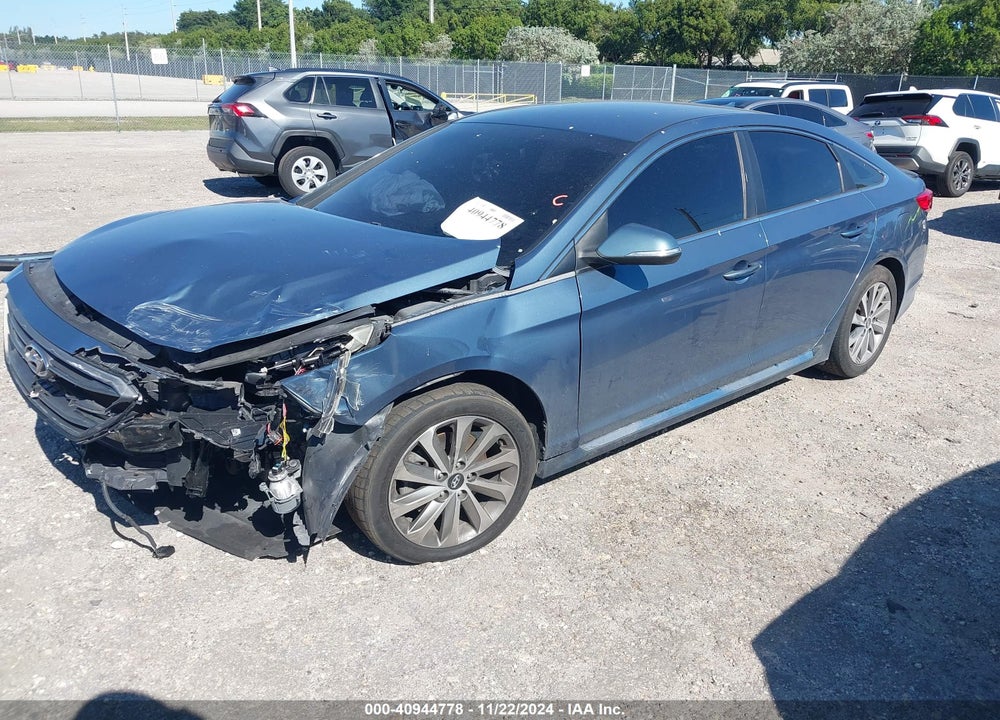 2016 HYUNDAI SONATA SPORT VIN: 5NPE34AF3GH338576