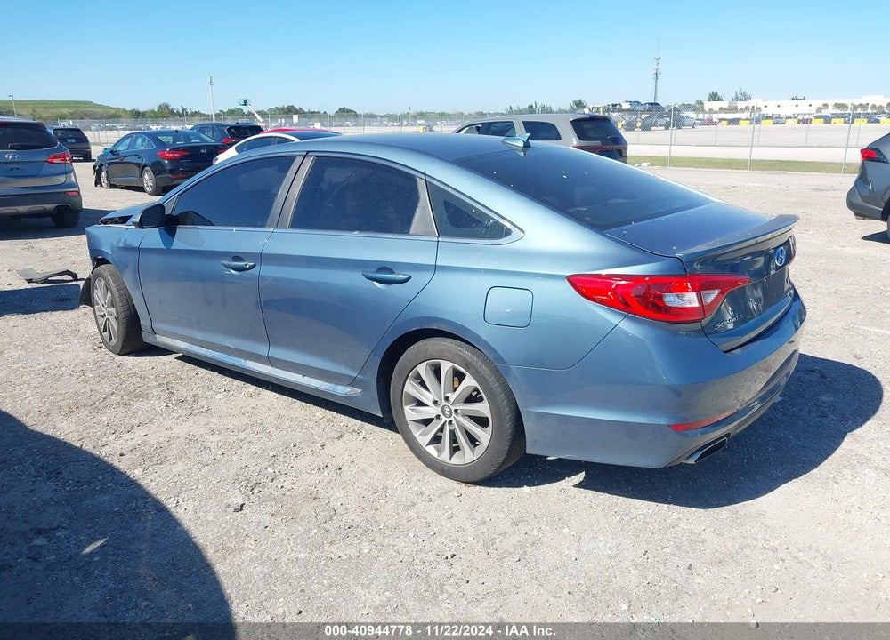 2016 HYUNDAI SONATA SPORT VIN: 5NPE34AF3GH338576