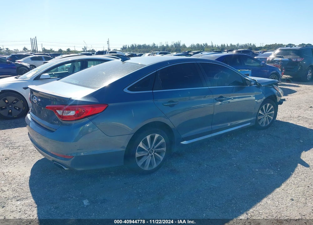 2016 HYUNDAI SONATA SPORT VIN: 5NPE34AF3GH338576