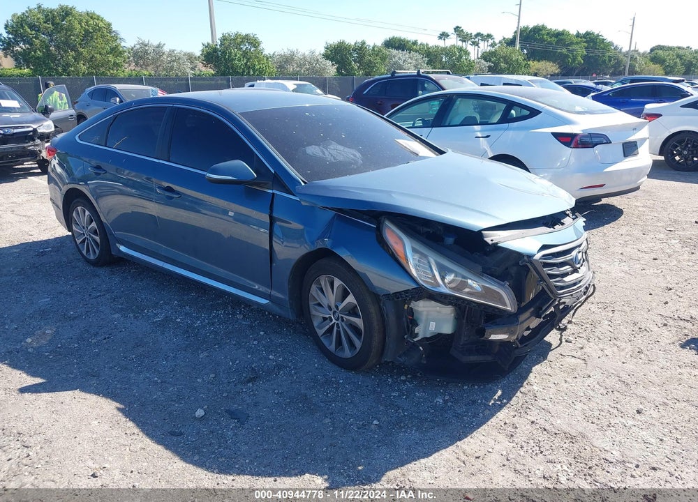 2016 HYUNDAI SONATA SPORT VIN: 5NPE34AF3GH338576