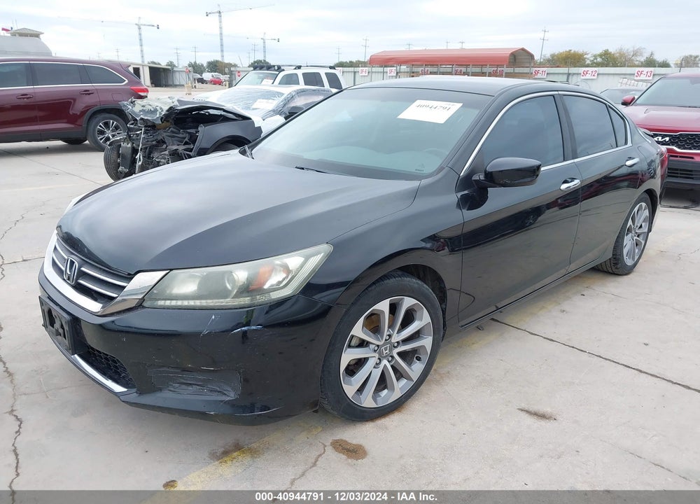 2013 HONDA ACCORD SPORT VIN: 1HGCR2F57DA037937