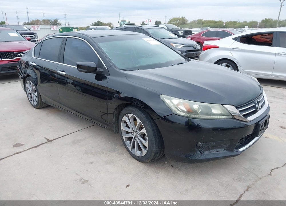 2013 HONDA ACCORD SPORT VIN: 1HGCR2F57DA037937