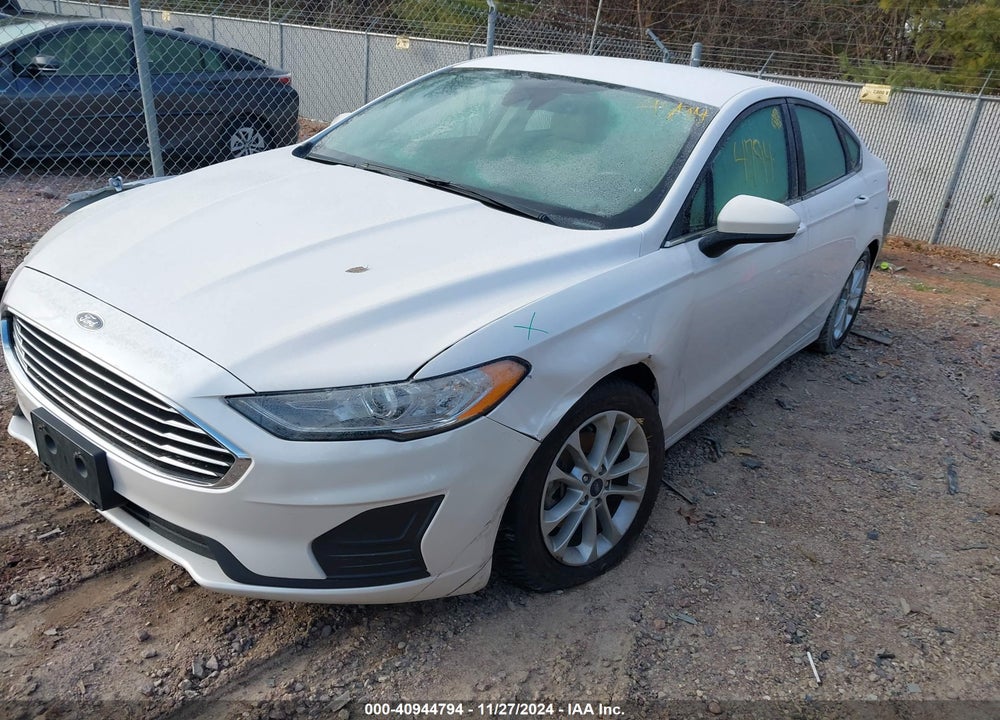 2019 FORD FUSION SE VIN: 3FA6P0HD0KR230241