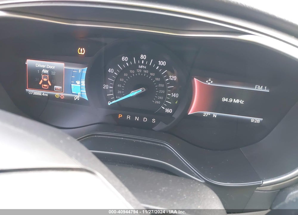 2019 FORD FUSION SE VIN: 3FA6P0HD0KR230241