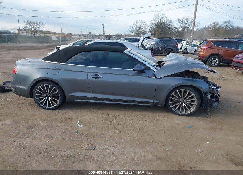 2018 AUDI A5 VIN: WAU2NGF54JN000218