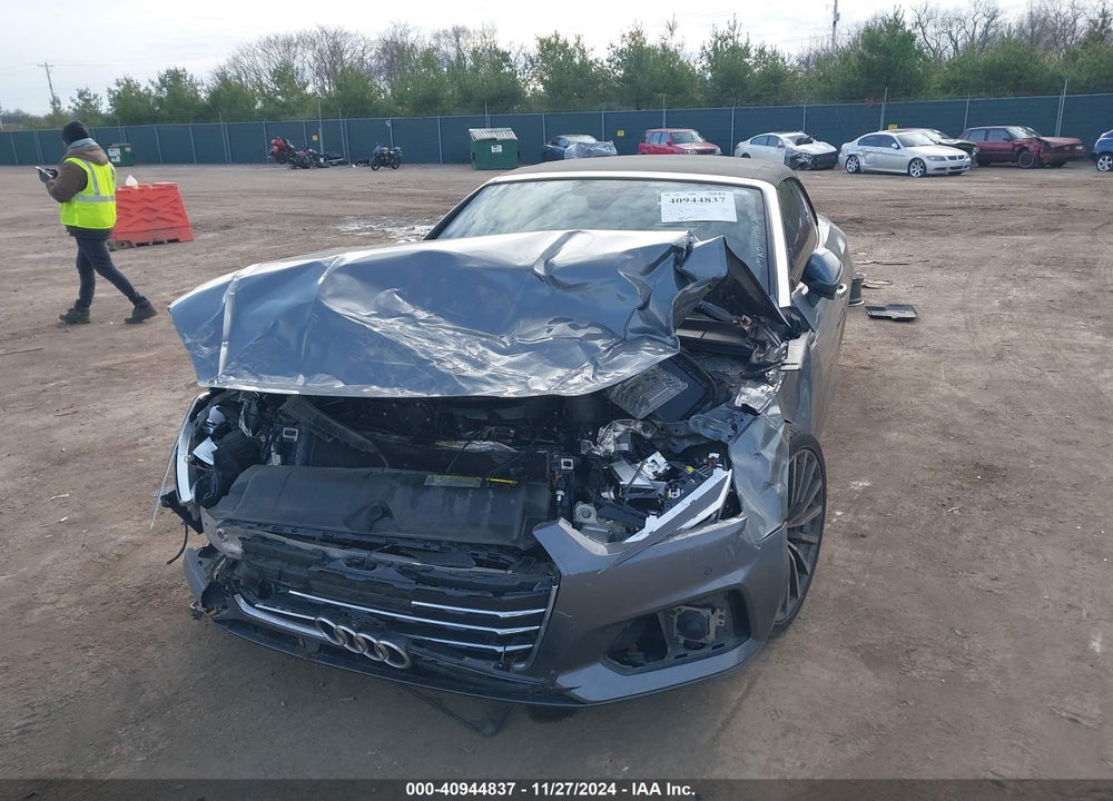 2018 AUDI A5 VIN: WAU2NGF54JN000218