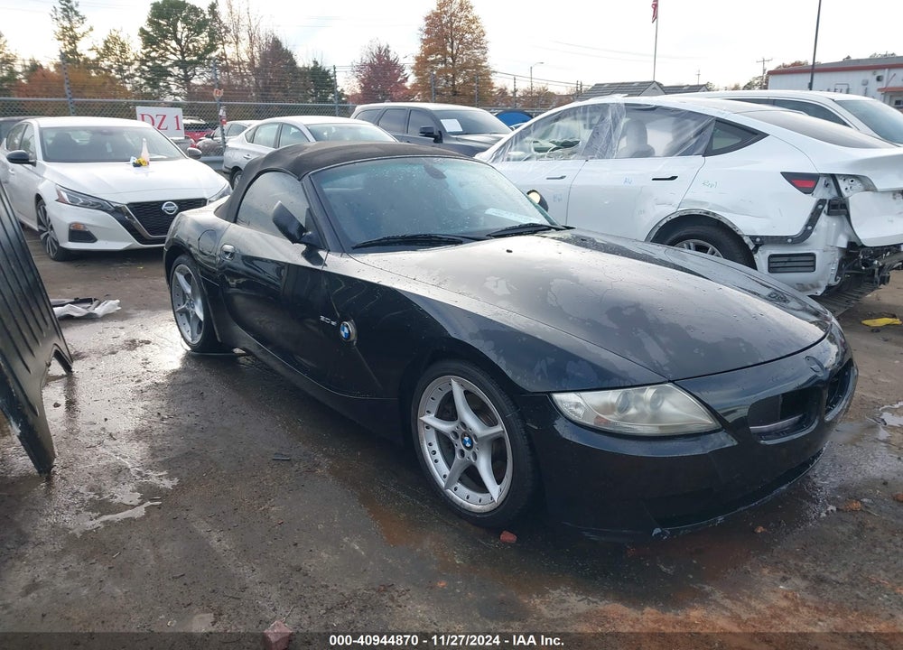 2008 BMW Z4 3.0SI VIN: 4USBU535X8LX04549