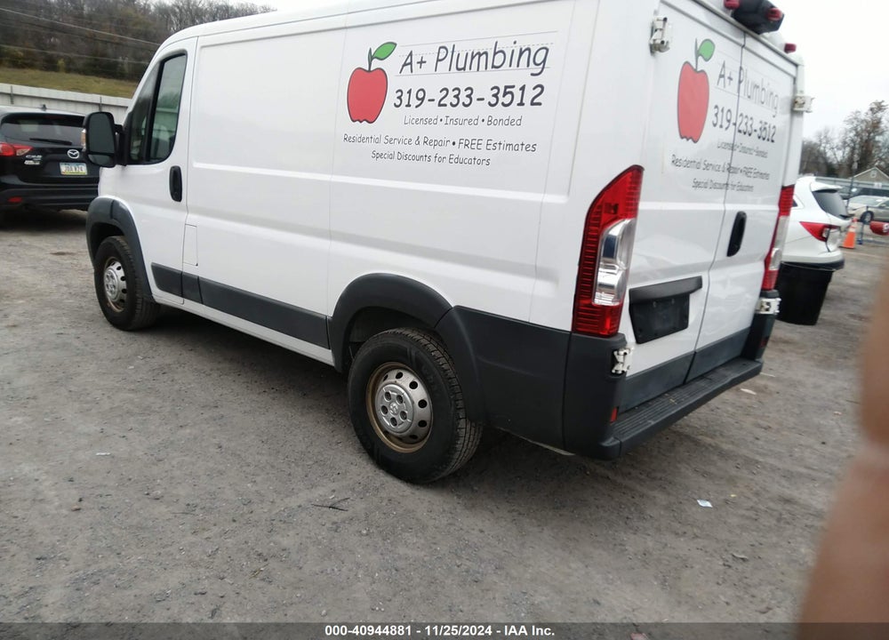 2015 RAM PROMASTER 1500 LOW ROOF VIN: 3C6TRVNG1FE510970