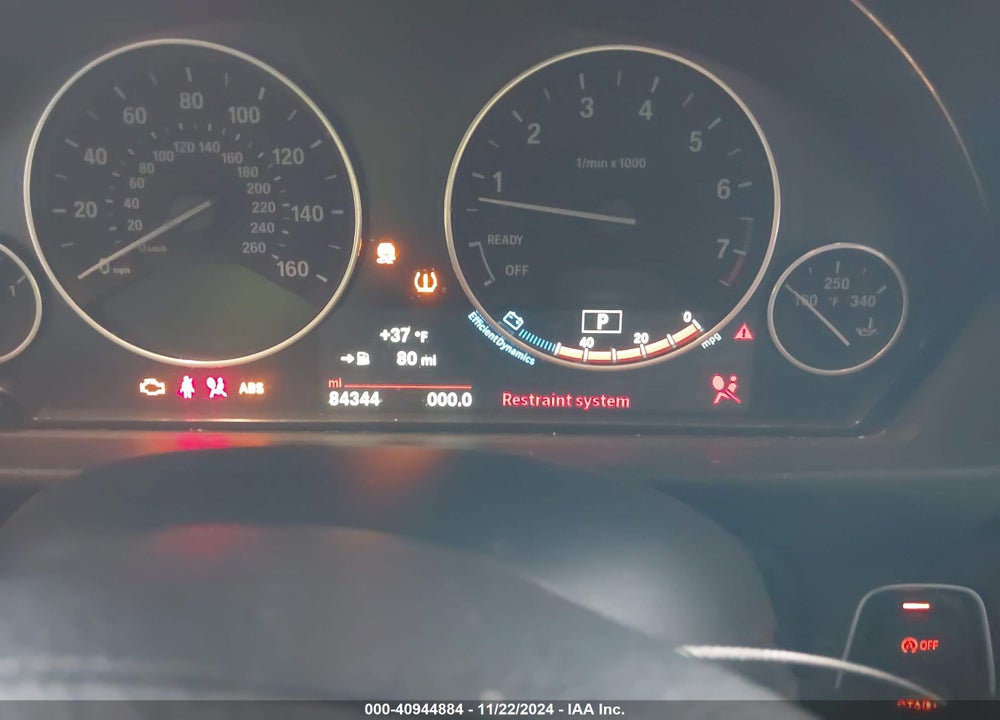 2017 BMW 320I XDRIVE VIN: WBA8E5G36HNU44917