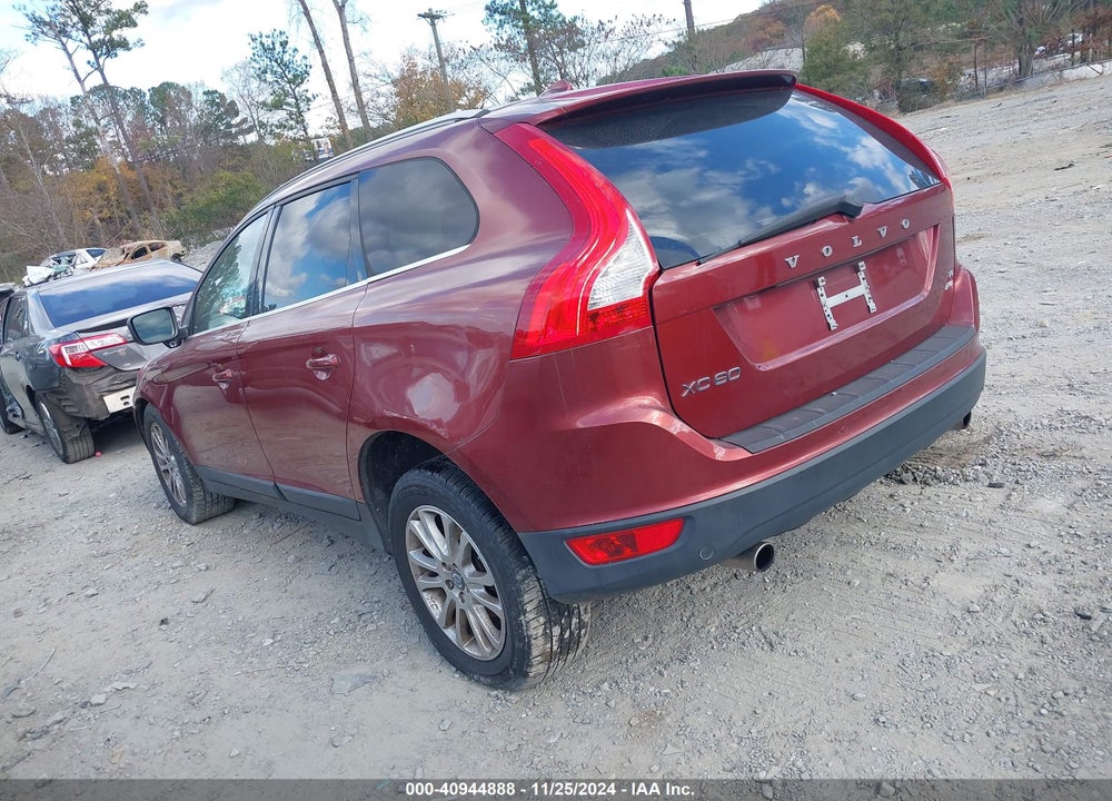 2010 VOLVO XC60 T6/T6 R-DESIGN VIN: YV4992DZ3A2077496