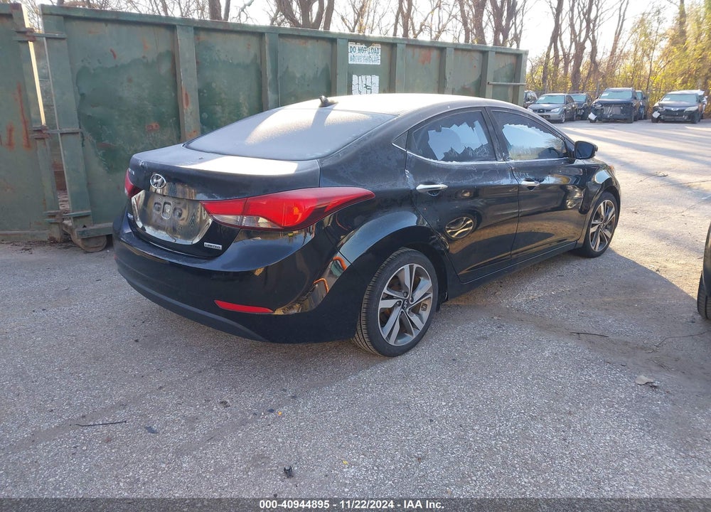 2015 HYUNDAI ELANTRA LIMITED VIN: 5NPDH4AE9FH616934
