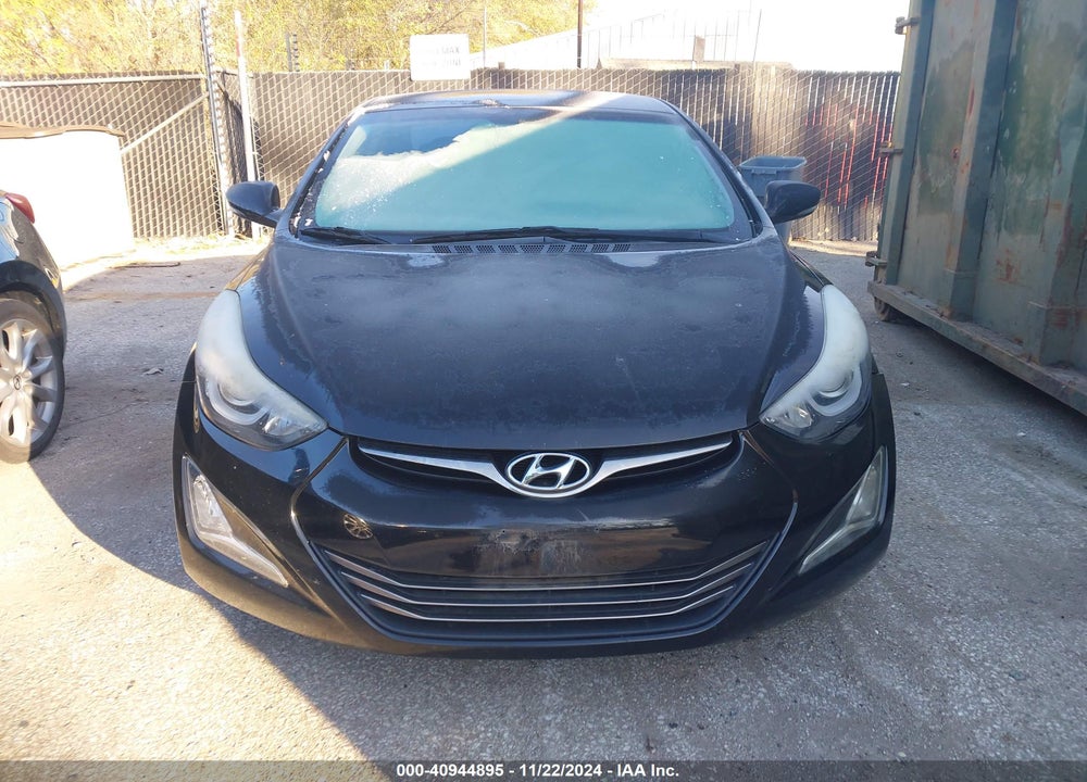 2015 HYUNDAI ELANTRA LIMITED VIN: 5NPDH4AE9FH616934