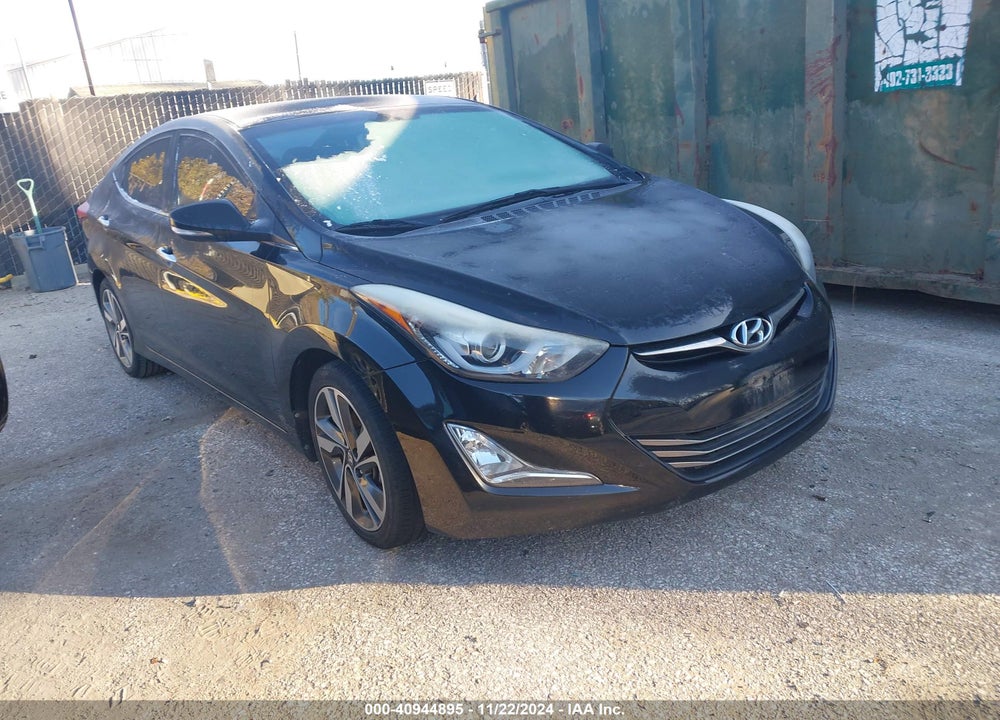 2015 HYUNDAI ELANTRA LIMITED VIN: 5NPDH4AE9FH616934