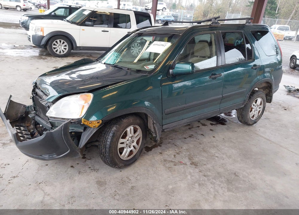 2002 HONDA CR-V EX VIN: JHLRD78862C087485