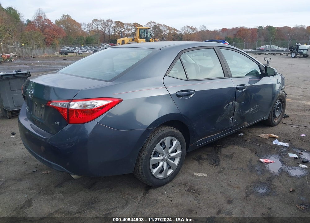 2016 TOYOTA COROLLA LE VIN: 5YFBURHE0GP380183