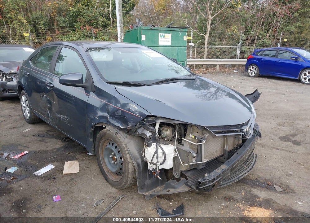 2016 TOYOTA COROLLA LE VIN: 5YFBURHE0GP380183