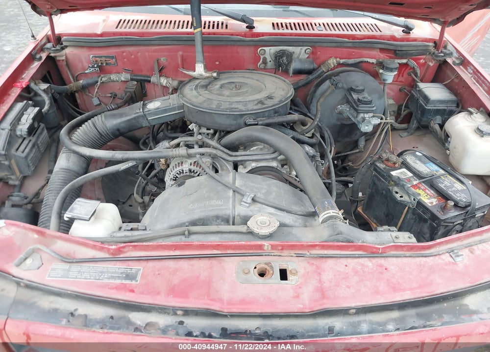 1992 DODGE DAKOTA VIN: 1B7FL26X2NS543167