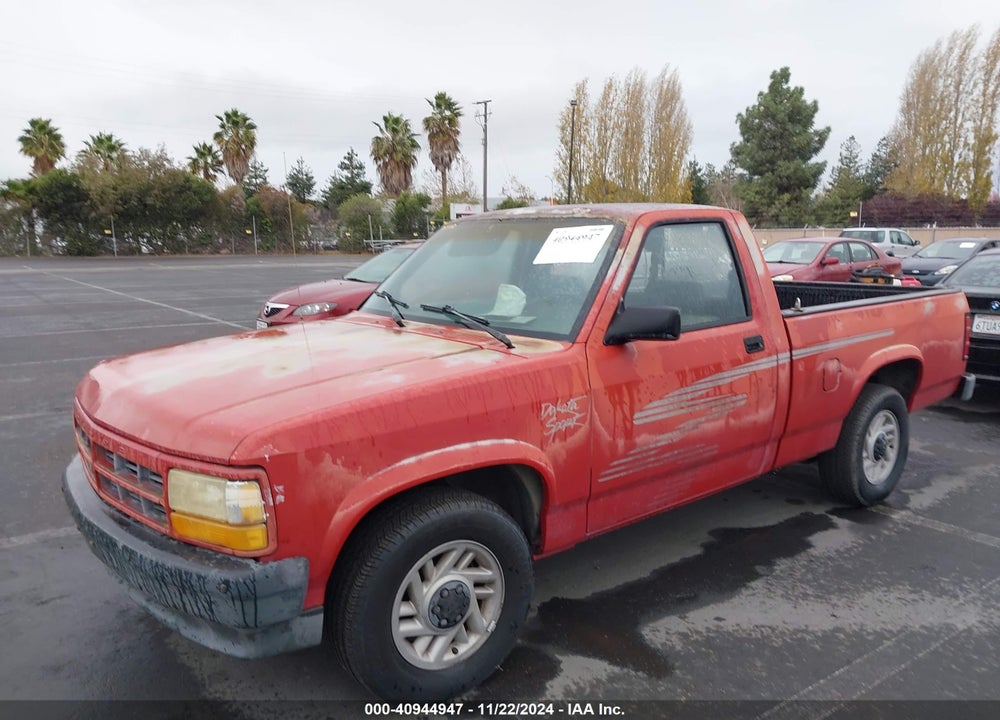 1992 DODGE DAKOTA VIN: 1B7FL26X2NS543167