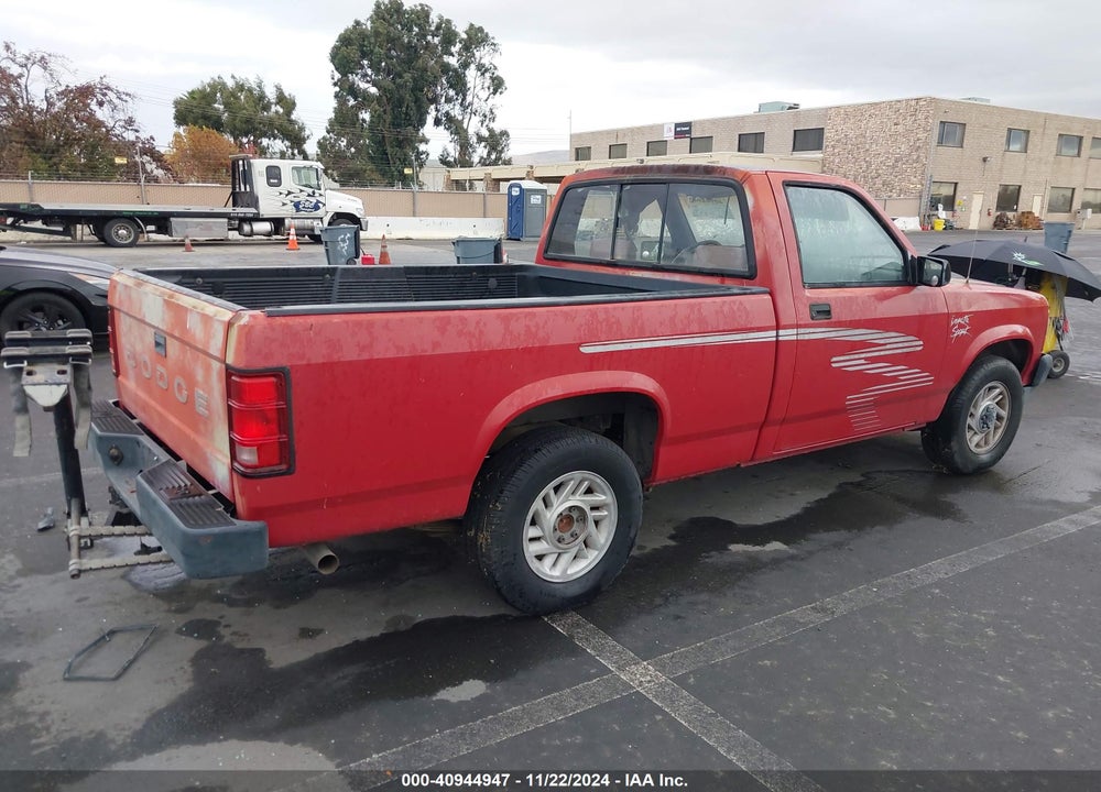 1992 DODGE DAKOTA VIN: 1B7FL26X2NS543167