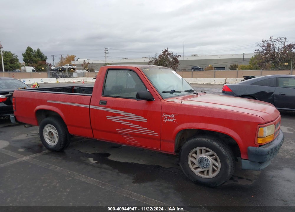 1992 DODGE DAKOTA VIN: 1B7FL26X2NS543167