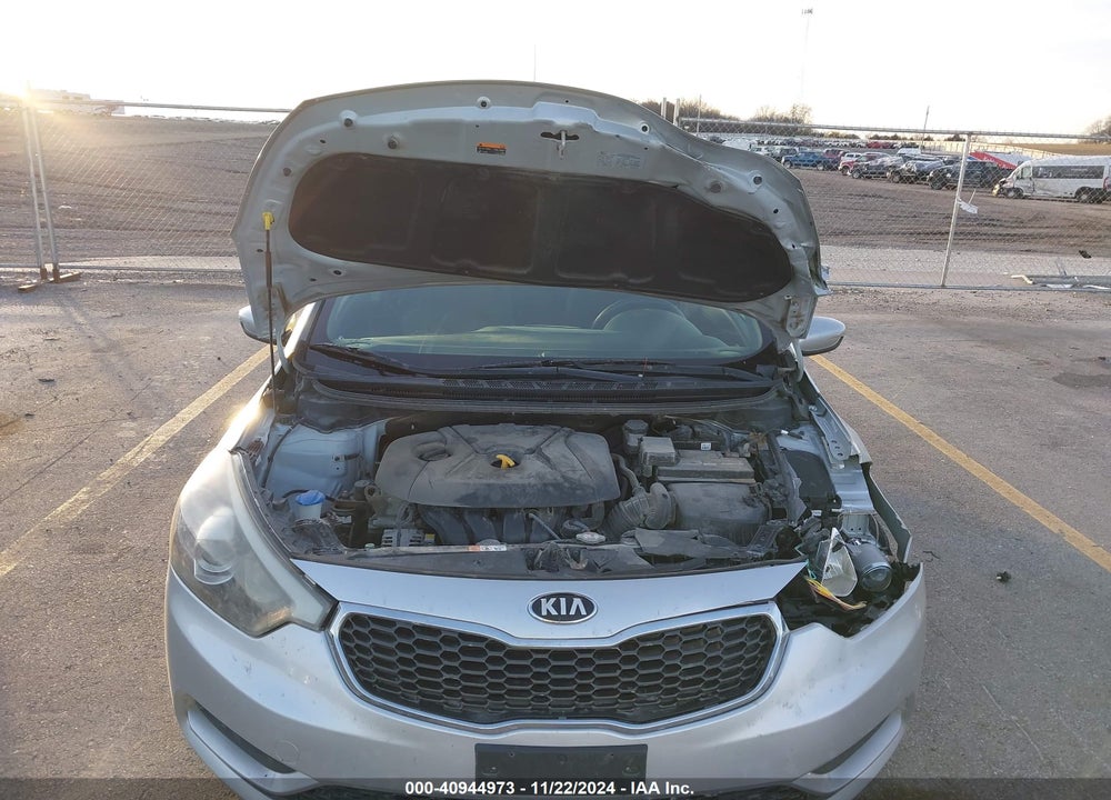 2014 KIA FORTE LX VIN: KNAFK4A6XE5137873