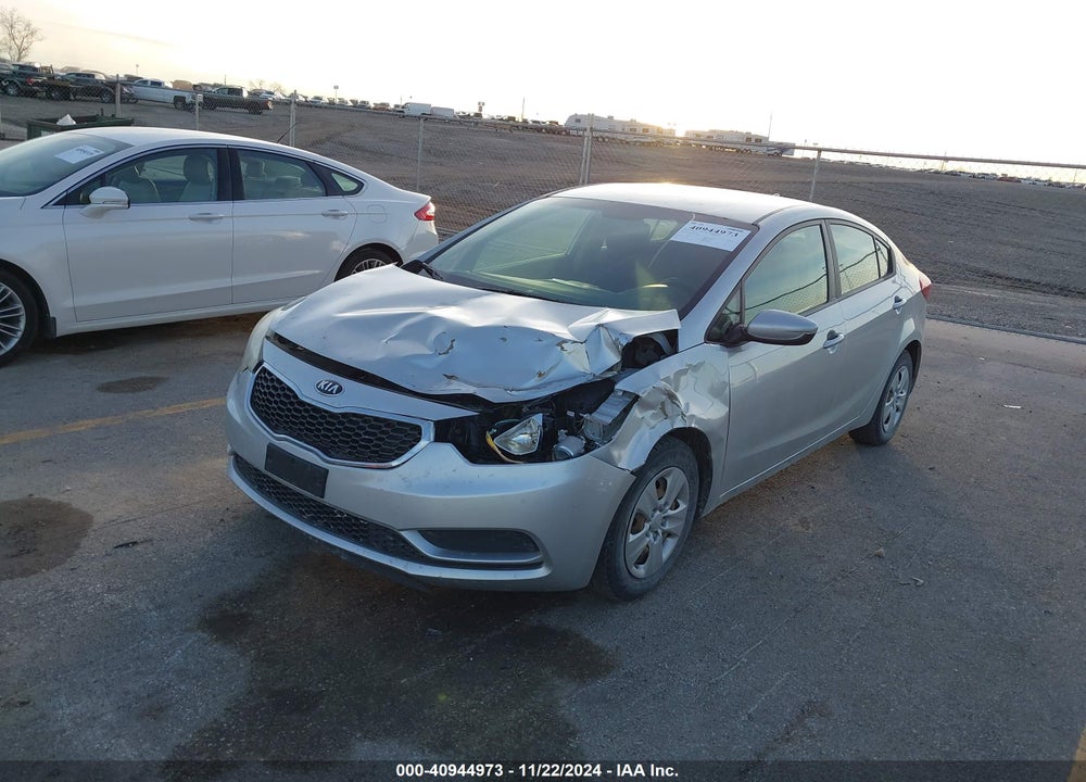 2014 KIA FORTE LX VIN: KNAFK4A6XE5137873