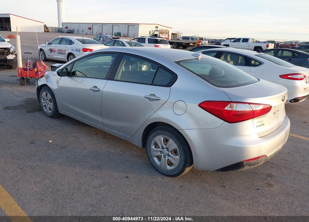 2014 KIA FORTE LX VIN: KNAFK4A6XE5137873