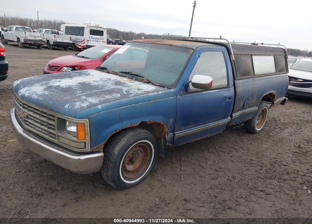 1988 CHEVROLET GMT-400 C1500 VIN: 1GCDC14ZXJE192653